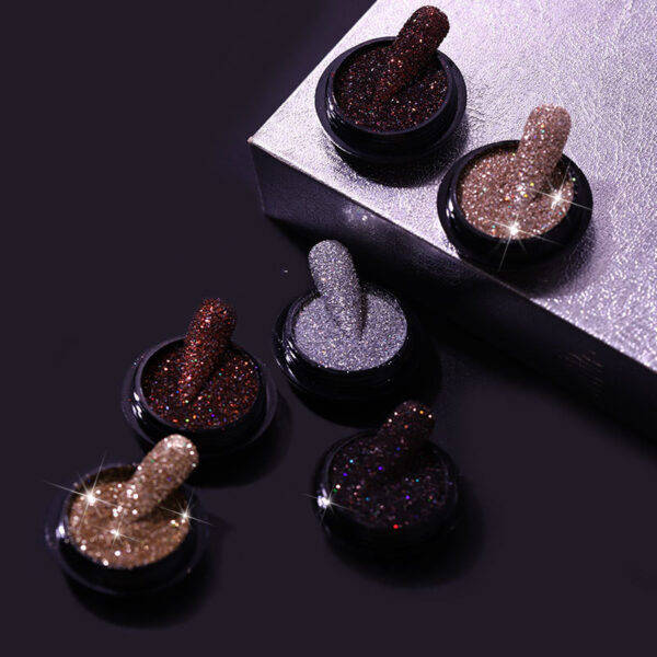 Glitter   Nails Crystal Diamond Powder Net Celebrity Vibrato - Image 4